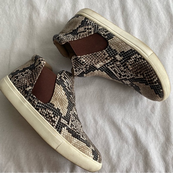 Coconuts by Matisse Harlan Snake Print Sneakers - Picture 3 of 6